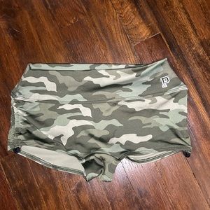 PINK Victoria’s Secret Camo Style Gym to Swim Boy Shorts